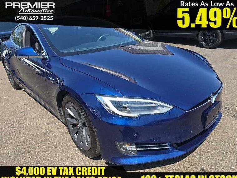 TESLA MODEL S 2018 5YJSA1E47JF285547 image